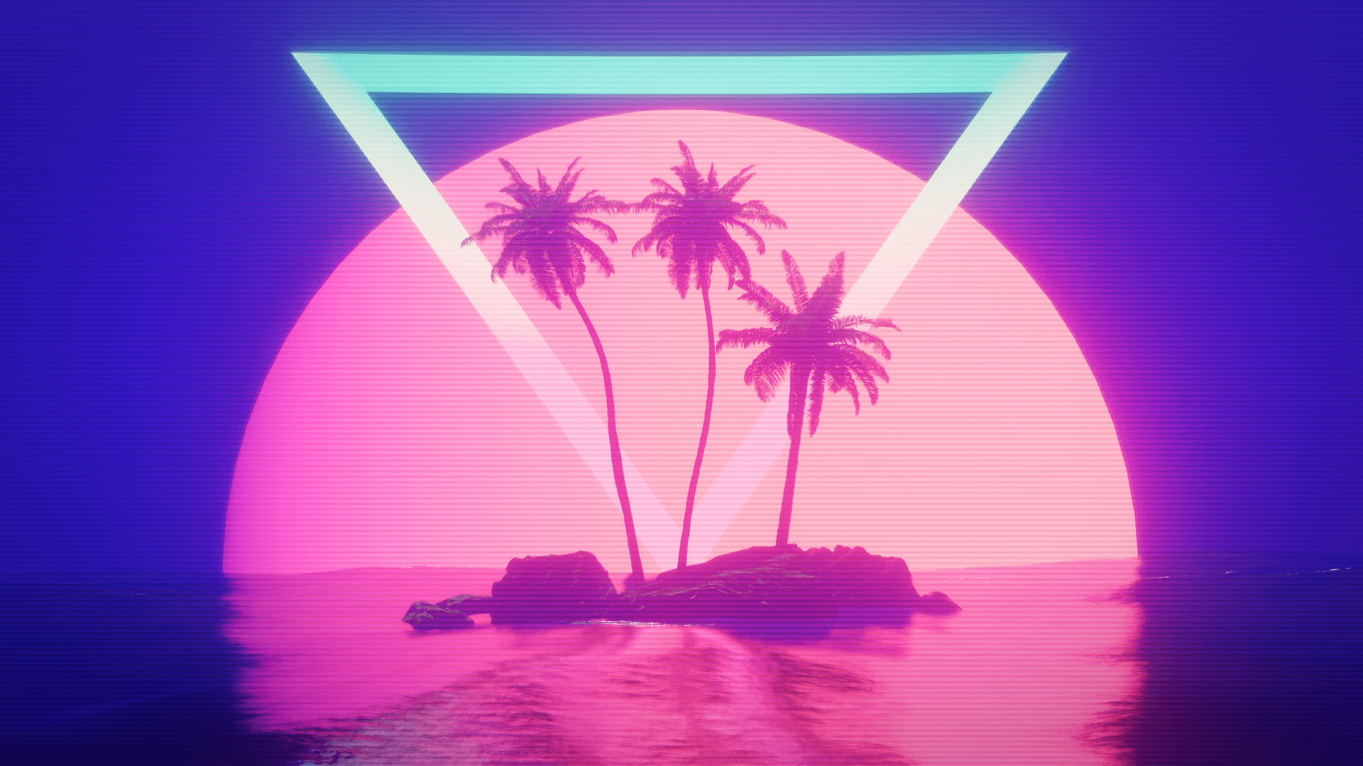 tropical island